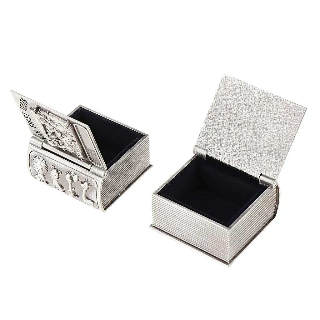 Caja recuerdos de bebé personalizada en zinc para primer diente