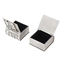 Caja recuerdos de bebé personalizada en zinc para primer diente