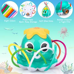 Rociador de agua para niños – Juguete de verano para jardín