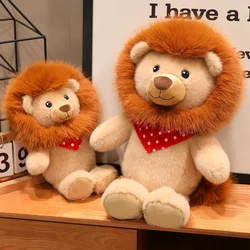 Peluche de león Kawaii suave para decoración de habitación