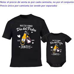 Conjunto padre e hijo para el Día del Padre