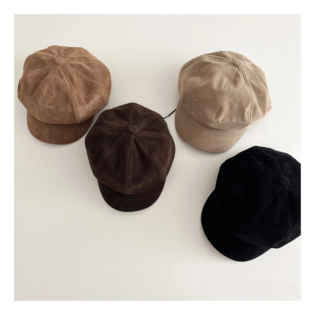 MILANCEL boina infantil de invierno plana estilo vintage - imagen 5