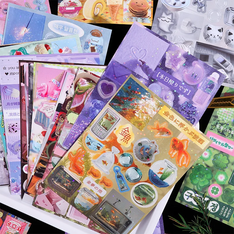 Pegatinas decorativas para portátil - 50 hojas, Kpop Toploader - imagen 2