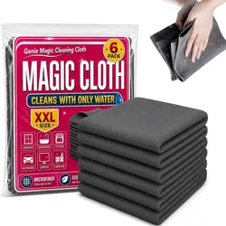 Genie Magic paños de microfibra reutilizables para cristales