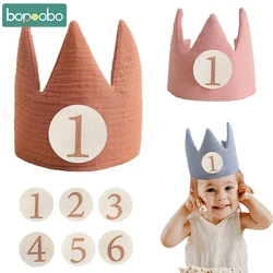 Sombrero de algodón con corona para bebé y niño