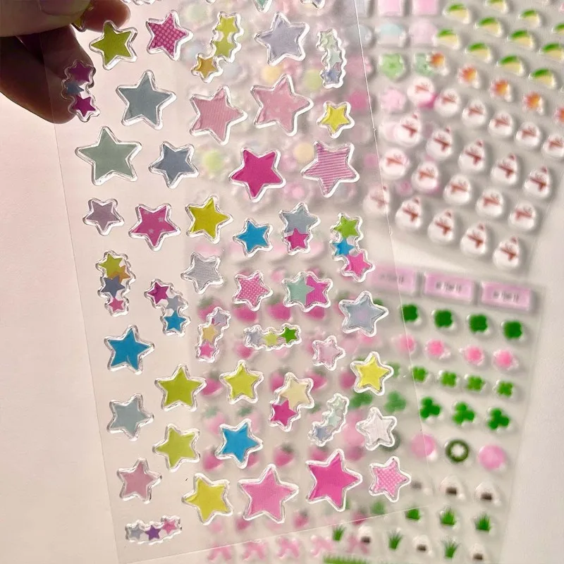 Pegatinas 3D de fresa para manualidades y álbum de recortes - imagen 4