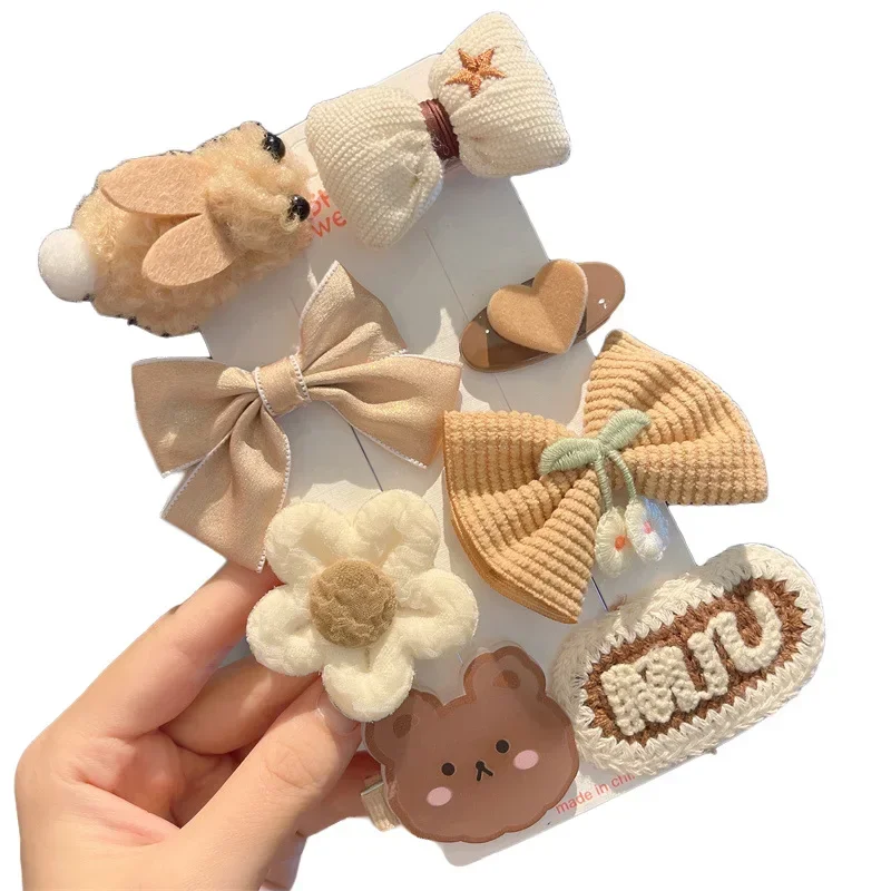 Set de horquillas clip con animalitos y flores para niños - imagen 4
