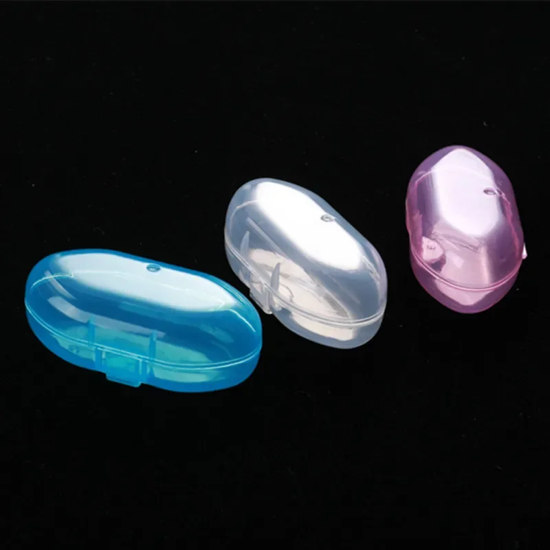 Cepillo de silicona para dientes con caja organizadora bebés