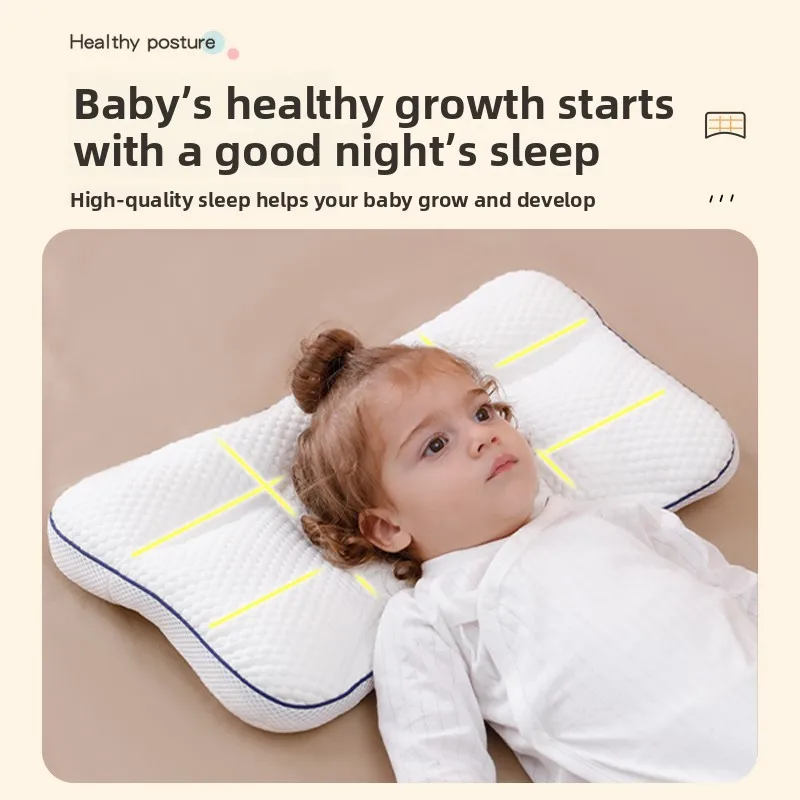 Almohada infantil con soporte cervical y divisiones para niños - imagen 3