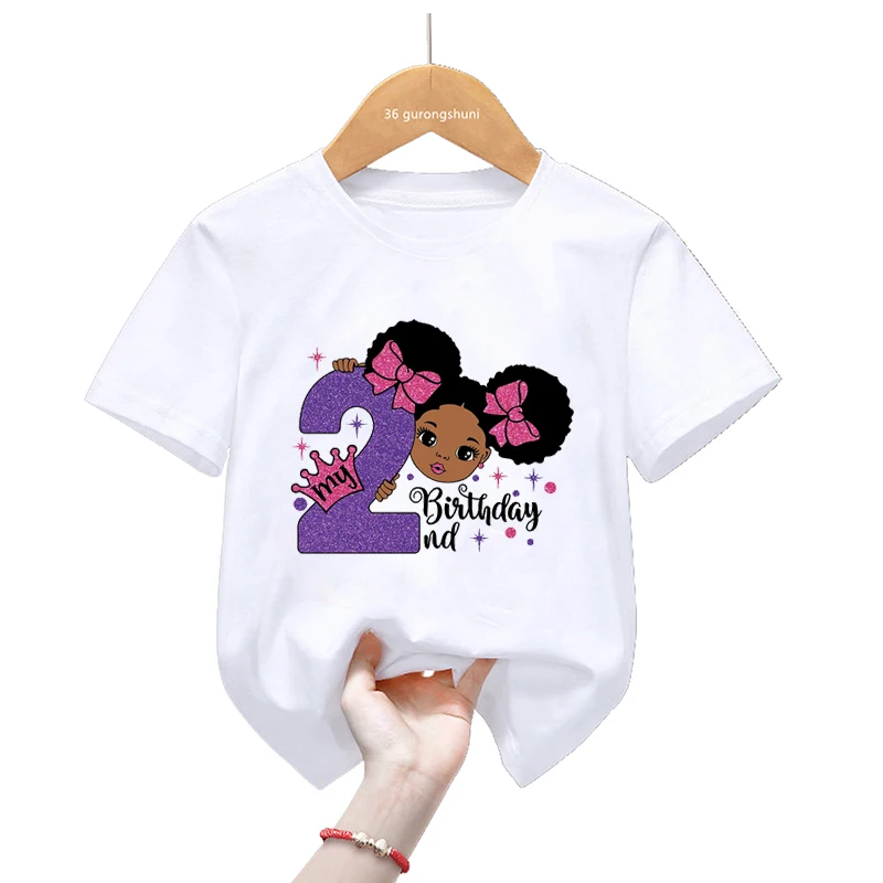 Camiseta sirena para niña – Regalo cumpleaños manga corta - imagen 3