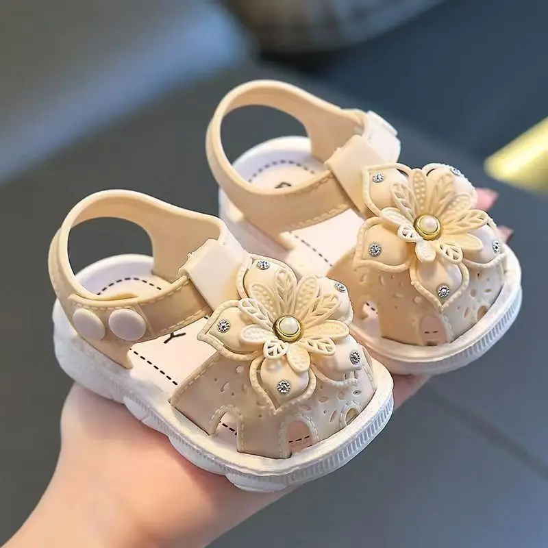 Sandalias de verano niña punta cerrada antideslizantes primeros pasos - imagen 2