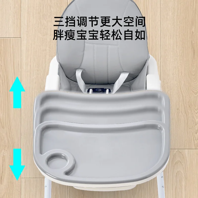 Trona para bebé plegable y portátil multifuncional de comedor - imagen 2