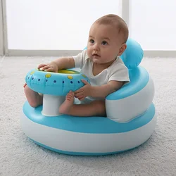 Silla infantil inflable plegable para bebés y niños pequeños