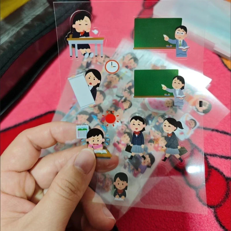Pegatinas kawaii transparentes para niños – Decoración y manualidades - imagen 4