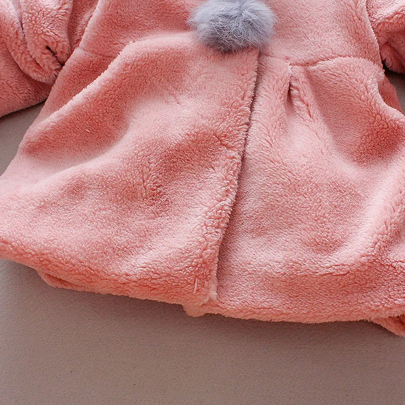 Abrigo de invierno con capucha y forro polar para niños - imagen 5