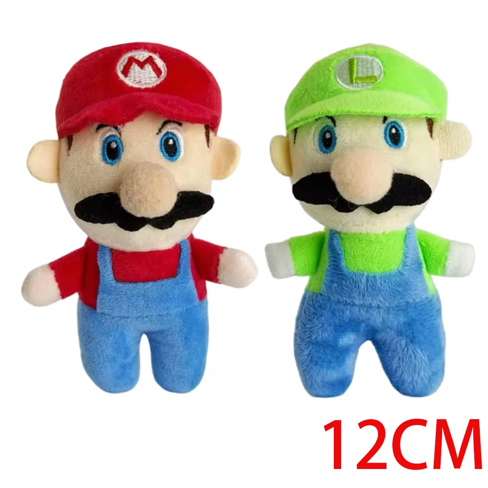 Peluche Super Mario clásico Mario y Luigi, regalo cumpleaños - imagen 4