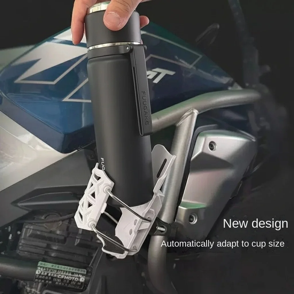 Portabidón ajustable para bicicleta con soporte universal al manillar - imagen 3