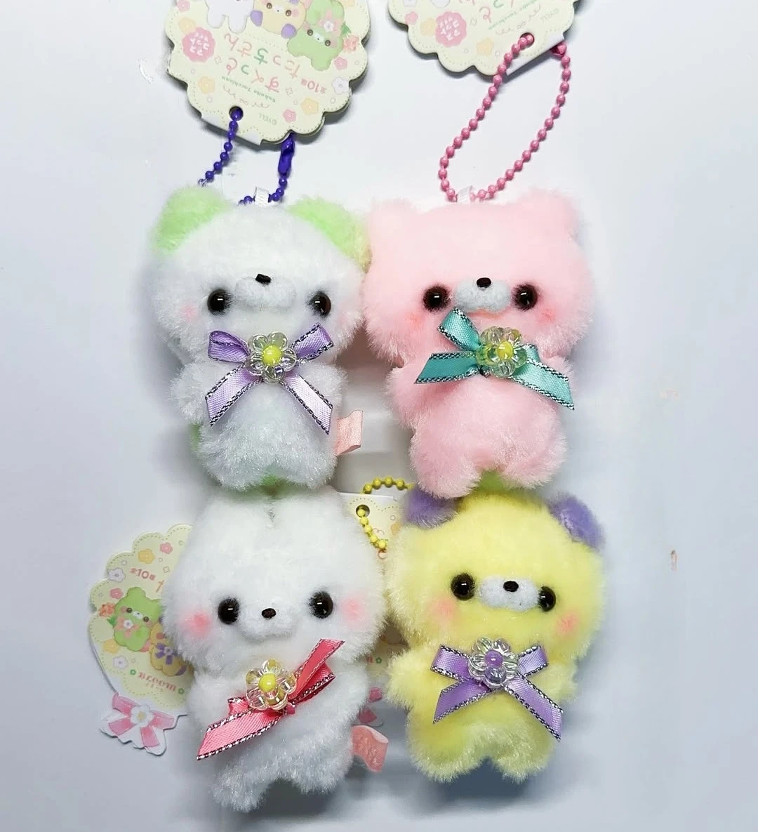 Peluche Sukutto Touch-san con cinta y cola redonda de animalito - imagen 2