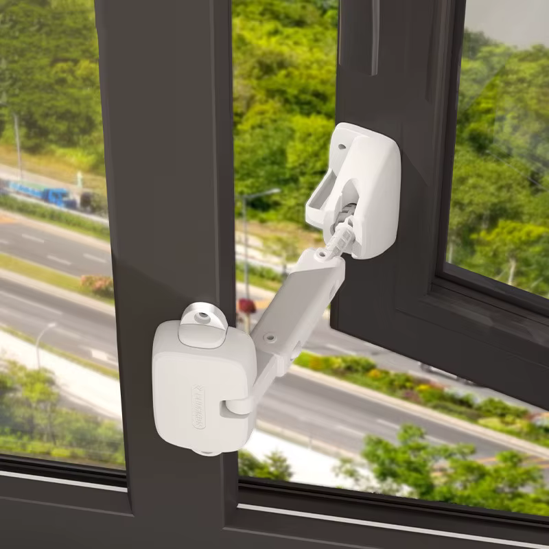 Restrictor de ventana infantil – Protector antivuelco ABS seguridad niños