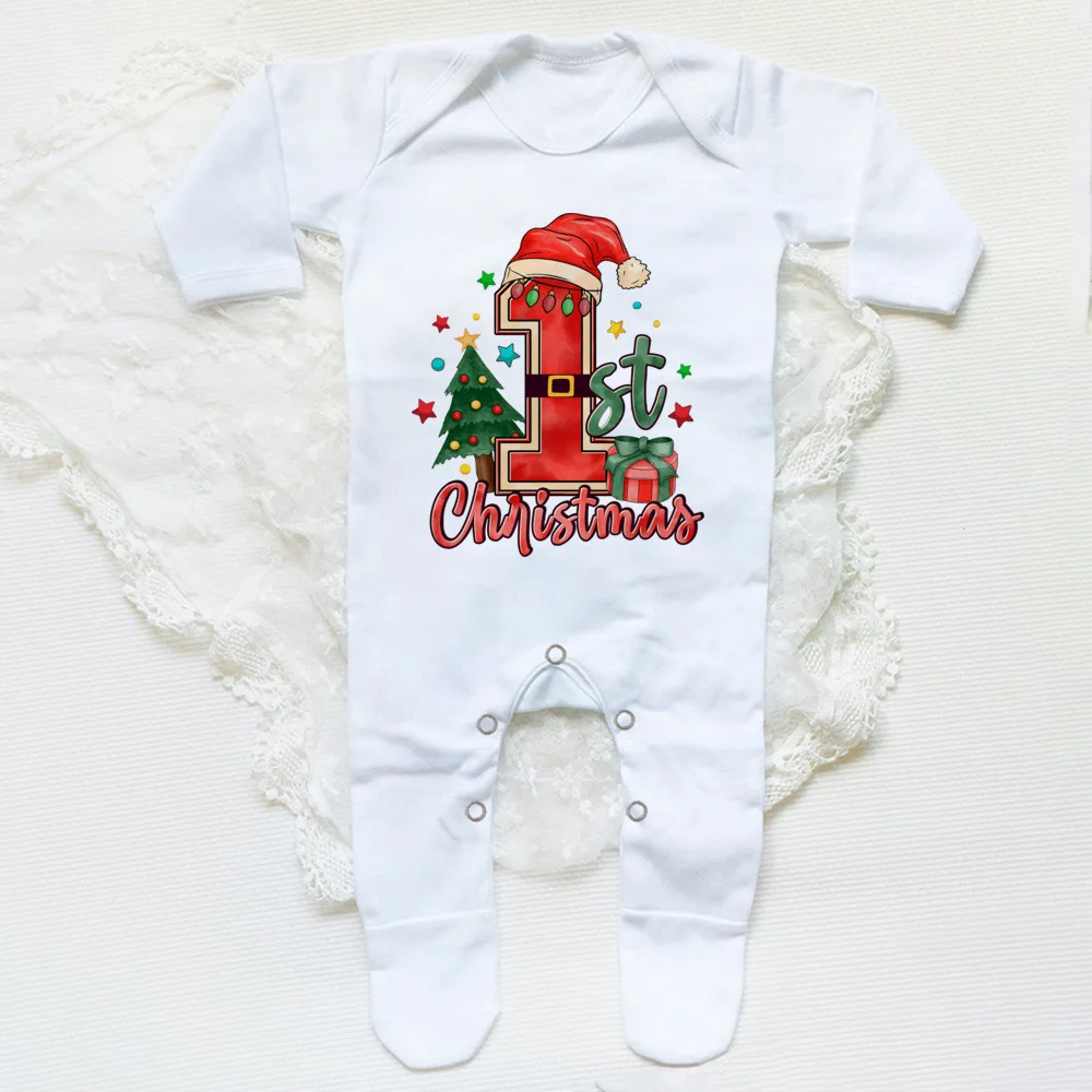 Primo pijama bebé navideño de algodón estampado – Regalo Navidad - imagen 3