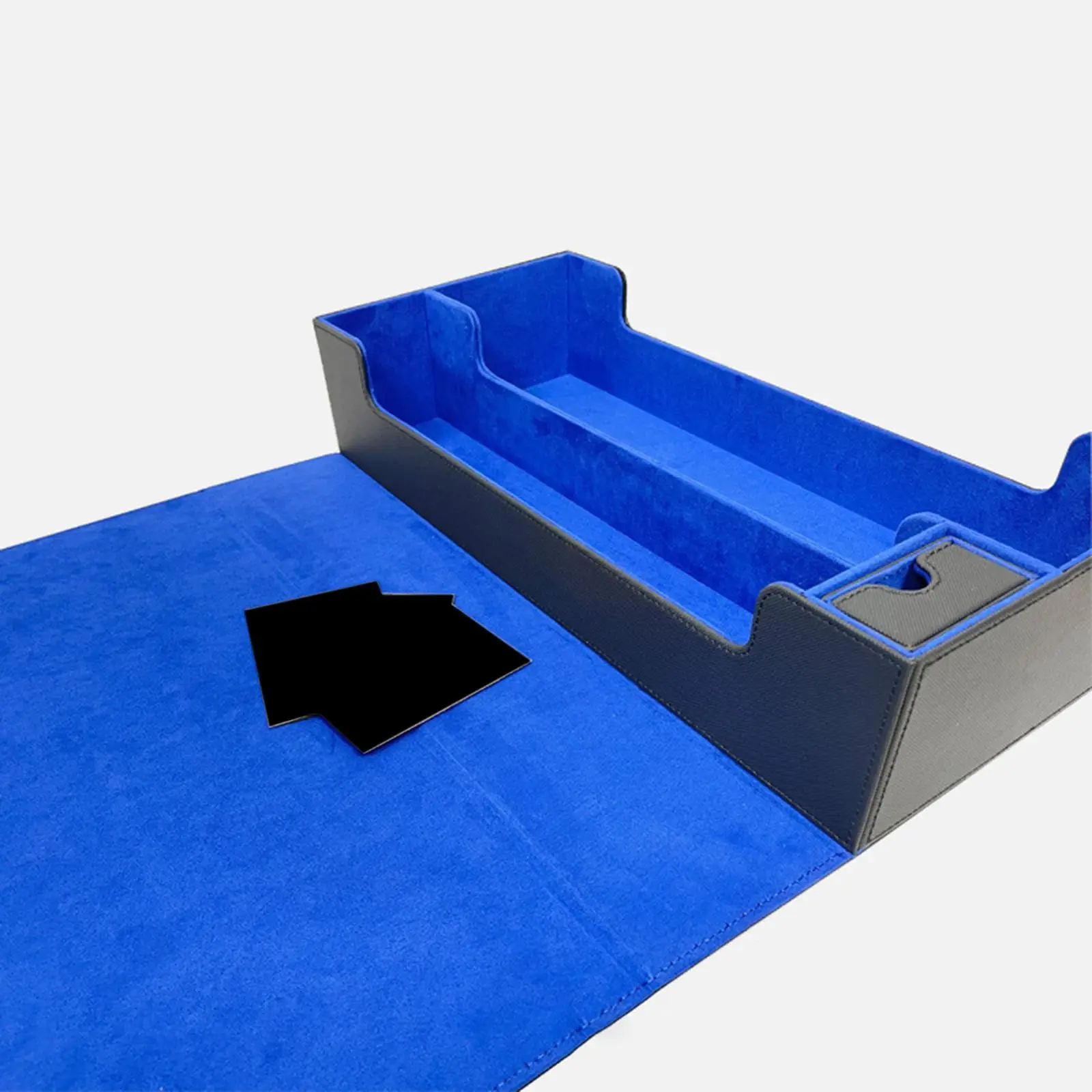 Estuche para cartas coleccionables de cuero PU resistente - imagen 4