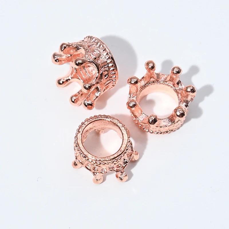Cuentas decorativas de metal para joyería – Oro y Plata - imagen 5