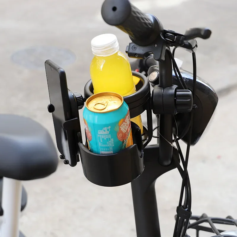 Portavasos para cochecito con soporte para teléfono y botella - imagen 3