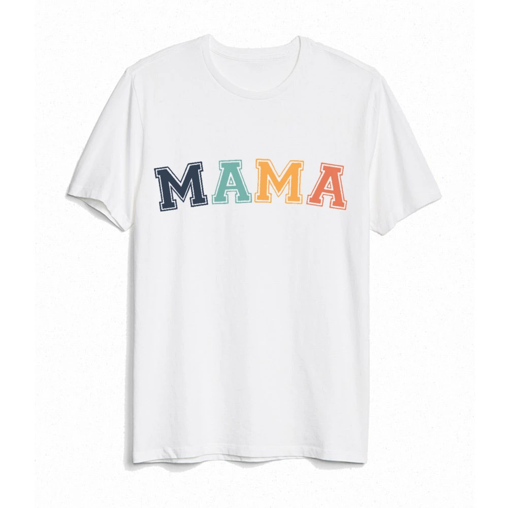 Camiseta de manga corta a juego en familia, estilo retro - imagen 3