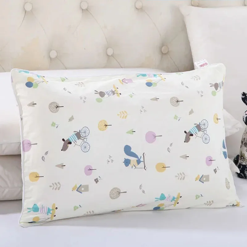 Funda almohada algodón bebé con estampado dibujos animados - imagen 4