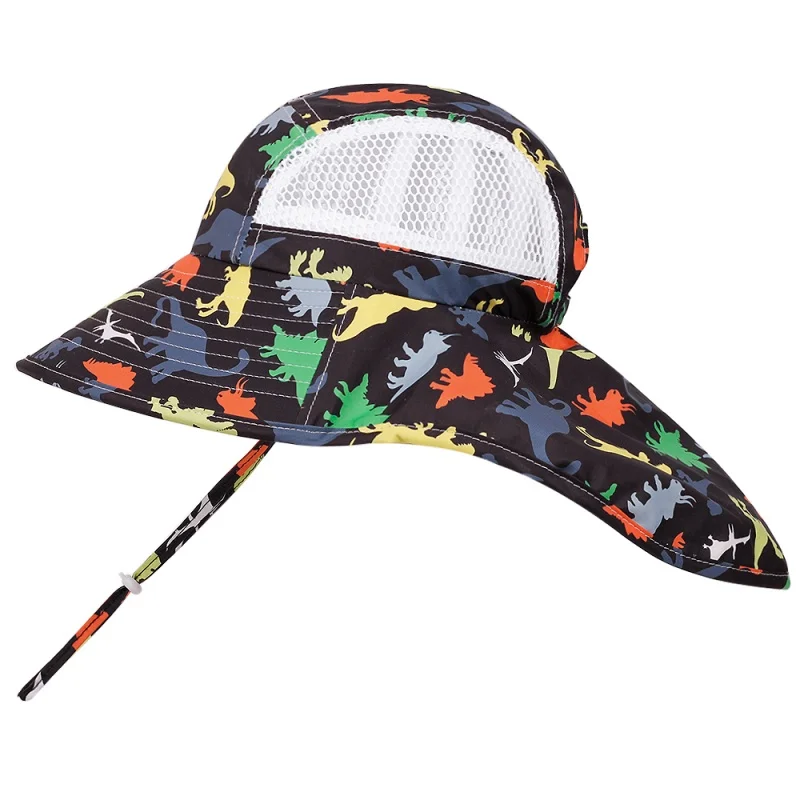 Gorra tipo Panamá infantil con estética veraniega
