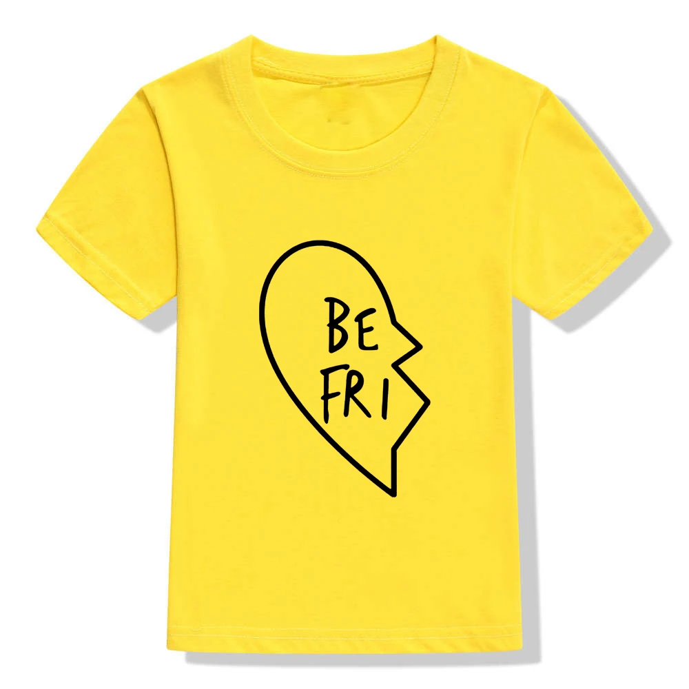 Camiseta niño con corazón – Manga corta unisex de algodón - imagen 3