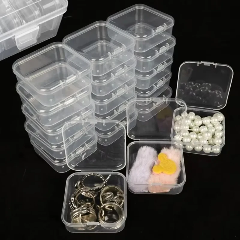 TMZ Caja transparente para juguetes infantiles de almacenaje en casa - imagen 2