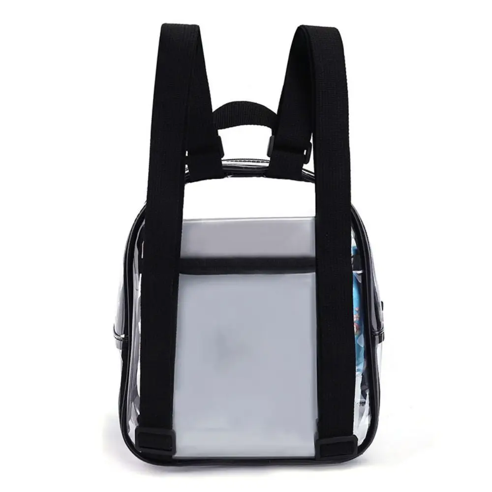 Mochila impermeable transparente con cremallera y gran capacidad - imagen 5