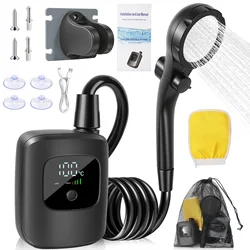 Ducha portátil eléctrica para exteriores y uso doméstico