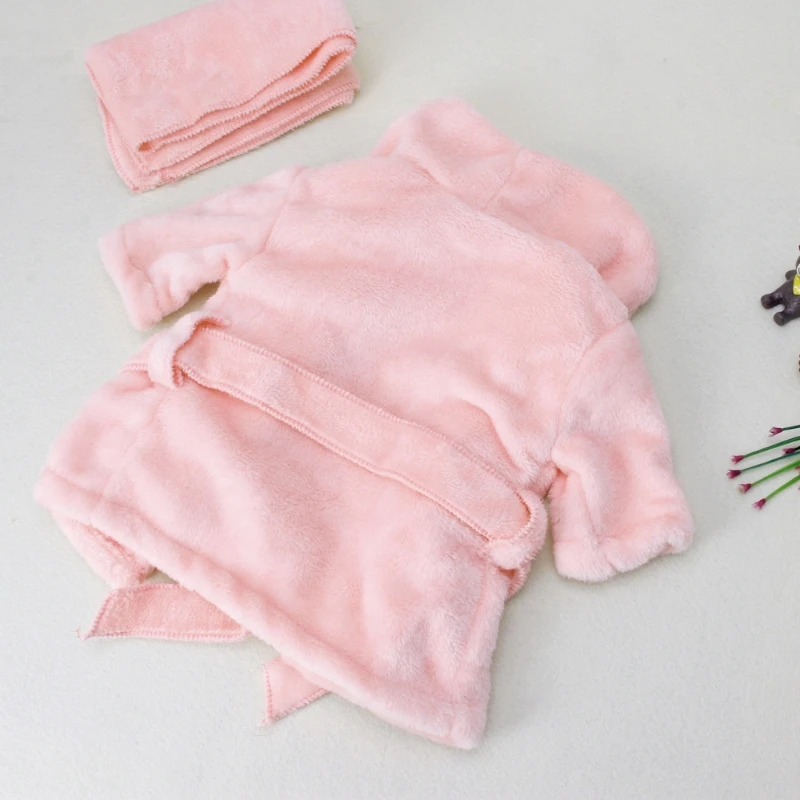 Albornoz de algodón con capucha para bebé – Suave y absorbente