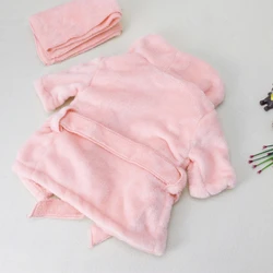 Albornoz de algodón con capucha para bebé – Suave y absorbente