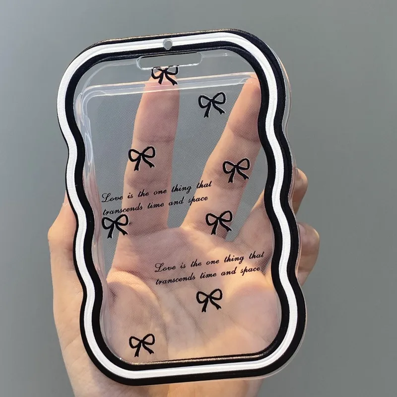 Porta tarjetas transparente de acrílico con funda identificativa - imagen 5