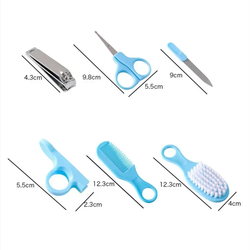 Kit de cuidado para bebé con cortauñas y peine suave - imagen 5