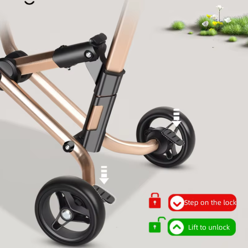 Coche de bebé plegable ultra ligero y compacto para paseos urbanos - imagen 2