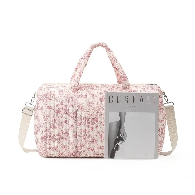 Bolsa de maternidad con bordado floral y gran capacidad - imagen 2