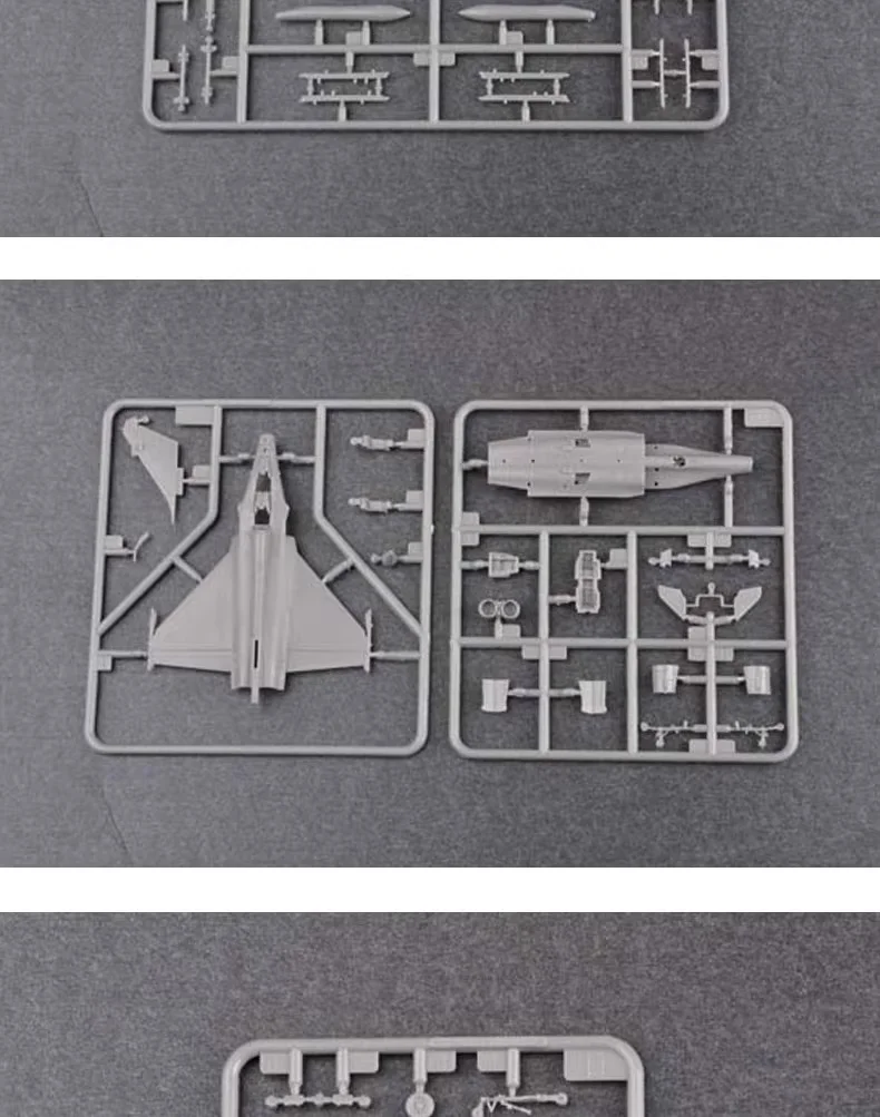 Detalle de las alas del Rafale B