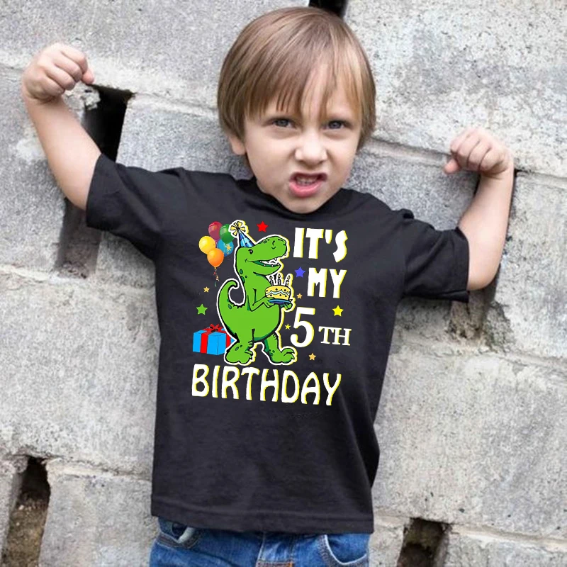 Camiseta infantil de dinosaurio – Regalo perfecto para niños - imagen 2