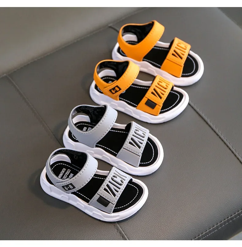 Sandalias antideslizantes para niños: calzado cómodo de suela blanda - imagen 4