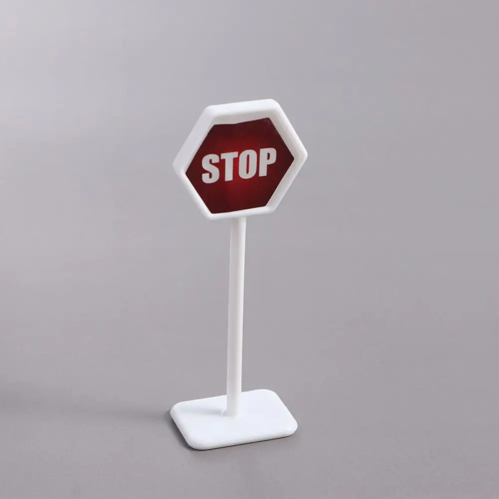 Detalles de las señales de stop y prohibición