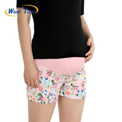 Pantalones cortos de maternidad de algodón ultraligero elegante verano