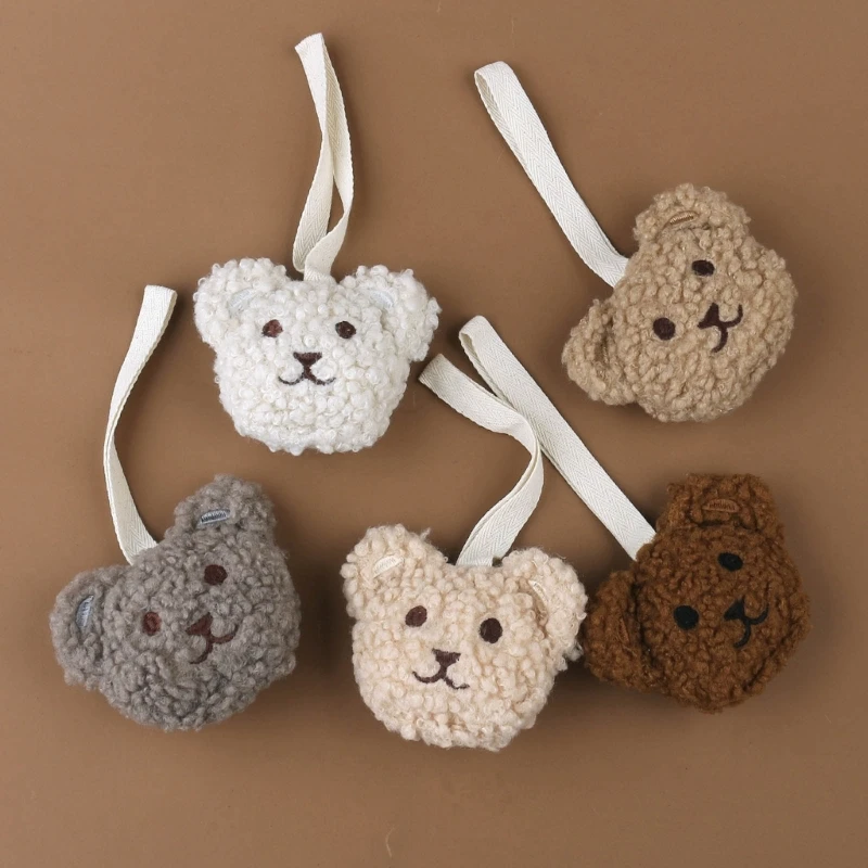 Oso de peluche portachupetes para guardería infantil - imagen 4