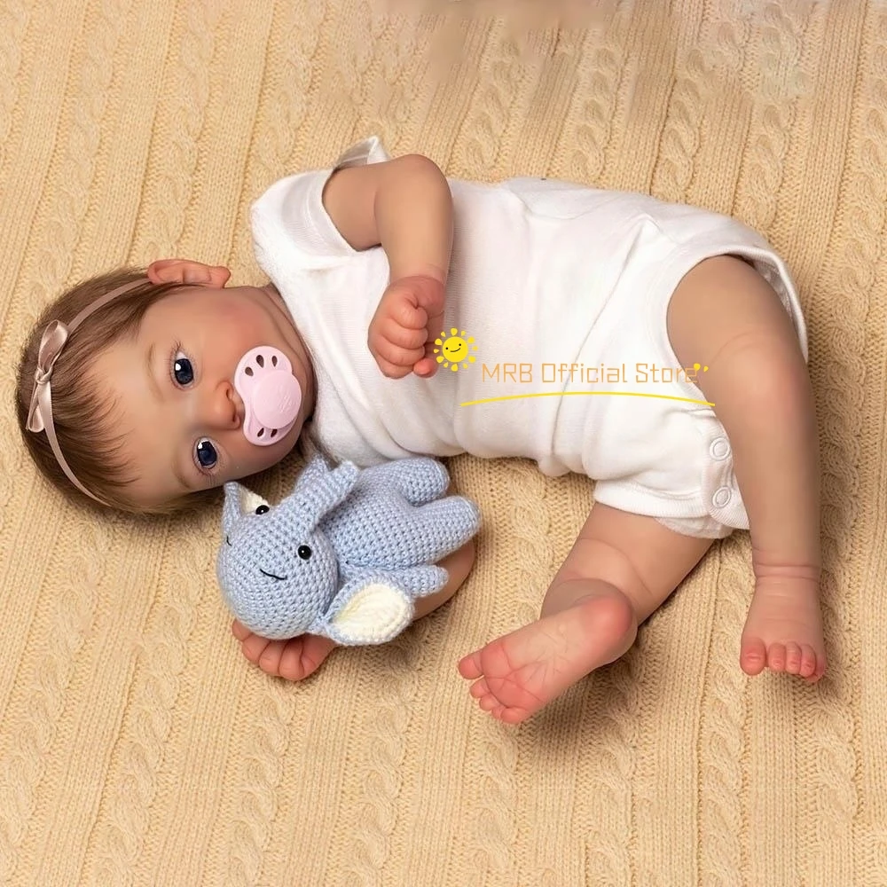 Muñeca Reborn Felicia 45 cm de MRB con acabado realista