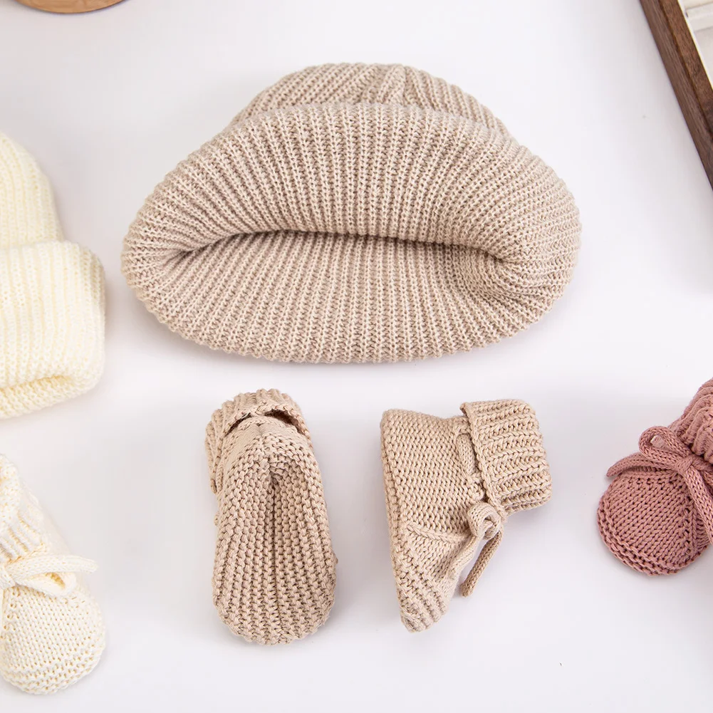 Set infantil tejido con lazo
