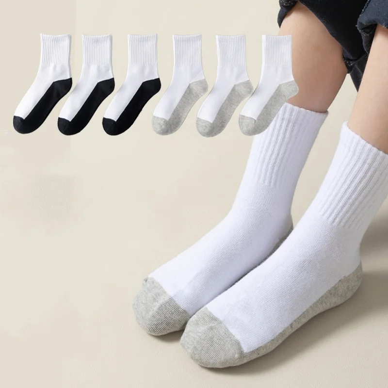 Calcetines deportivos niños de algodón - Transpirables y cómodos - imagen 2