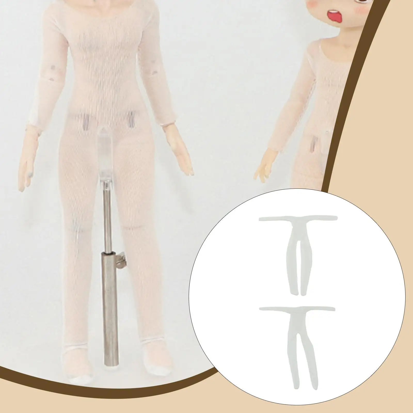 Mono para muñeca BJD de manga larga con leggings duraderos - imagen 4